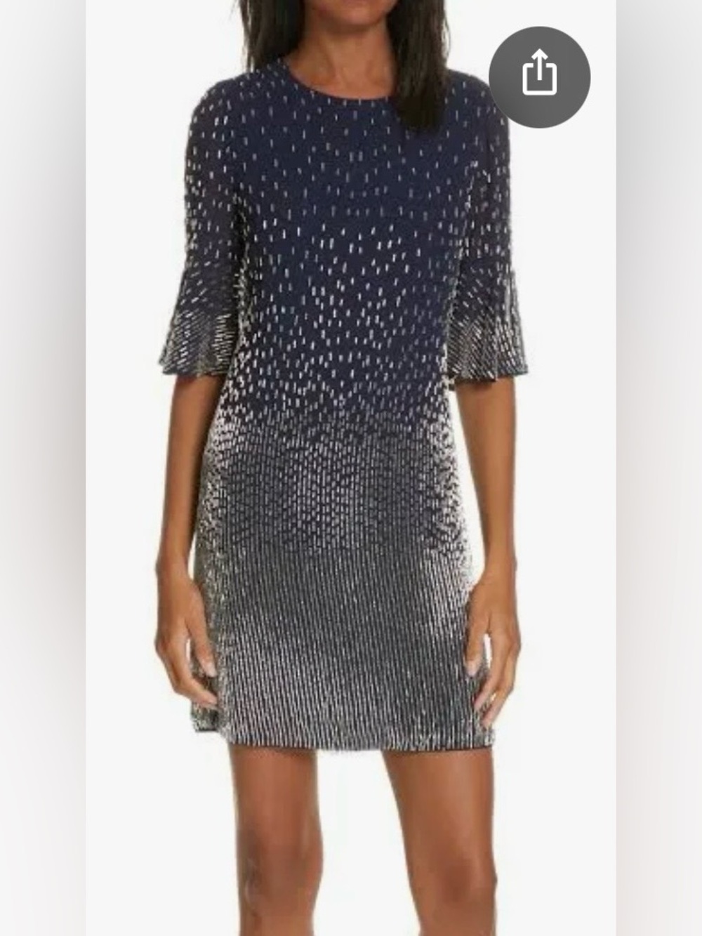 Alice + Olivia Thym Embellished Shift Dress NWT Size 0